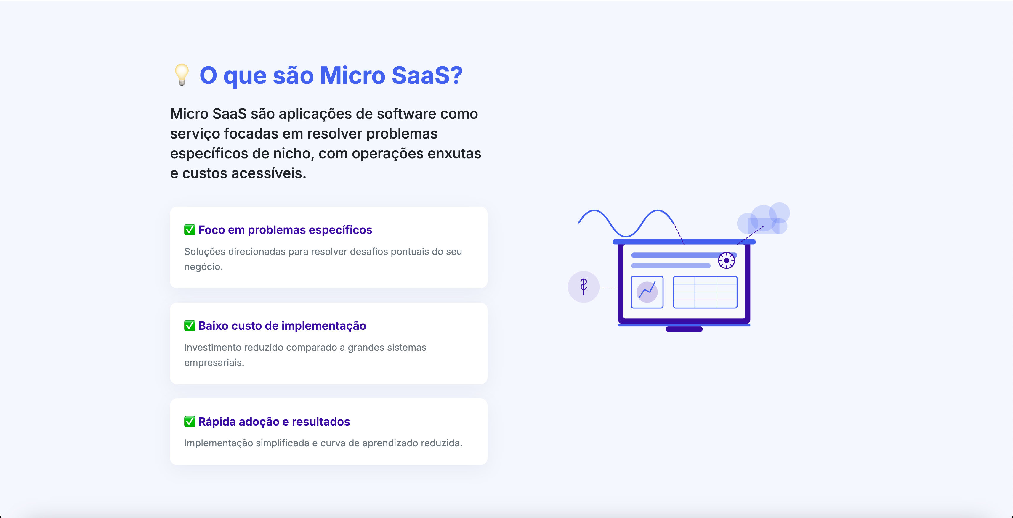 Conceito Micro SaaS